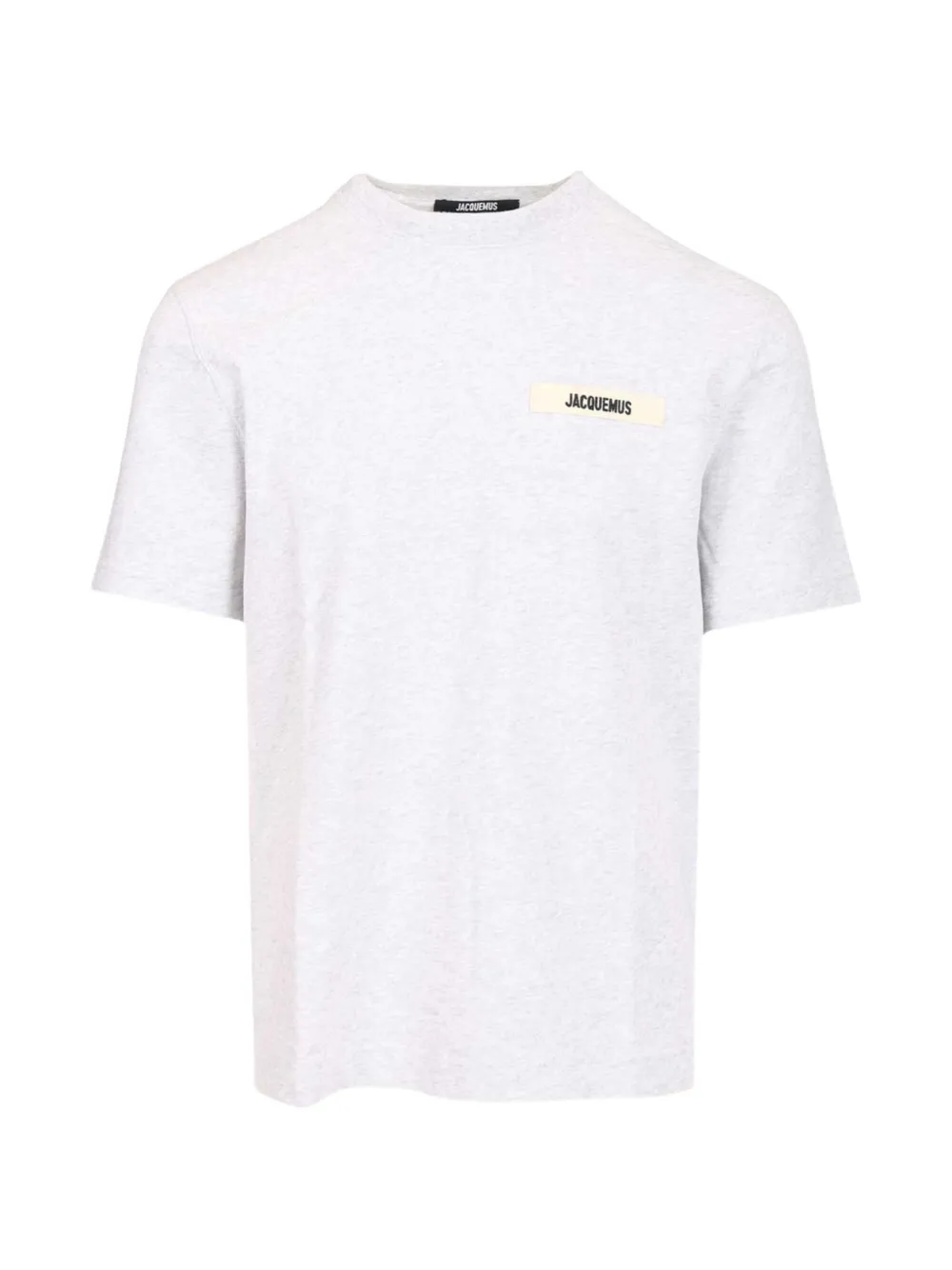 

Футболка из грогрена Jacquemus, серый