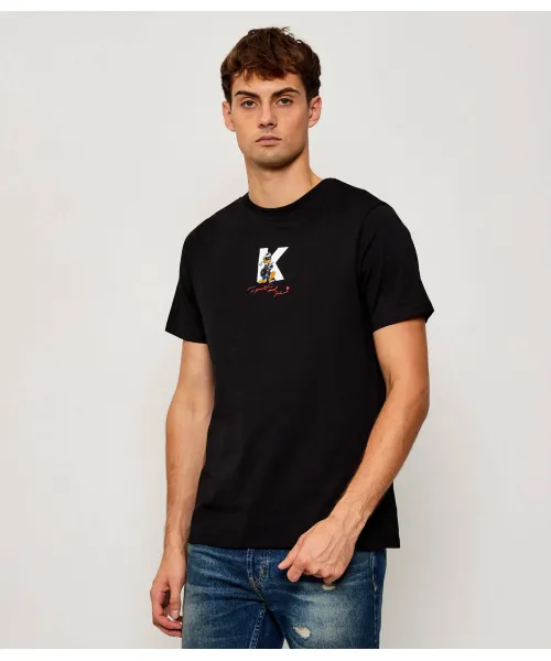 

Футболка Karl Lagerfeld x Disney Regular fit Karl Lagerfeld, черный
