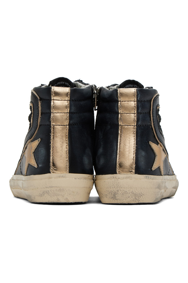 эксклюзивные черные слайдеры Ssense Golden Goose, черный — фото 2