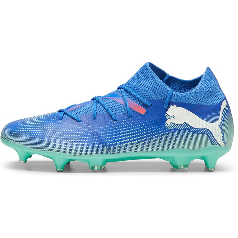 Футбольные бутсы Future 7 Match MXSG Puma, цвет bluemazing-puma white-electric peppermint — фото 4