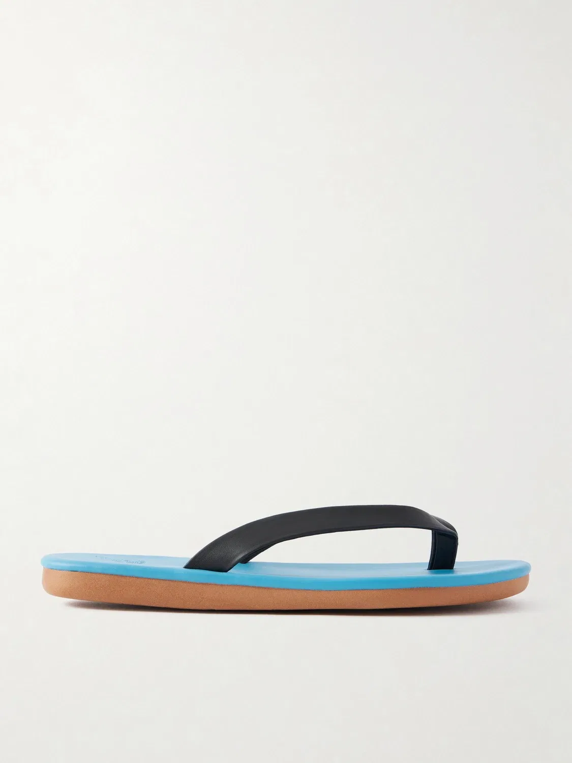 Кожаные шлепанцы Saionara Ancient Greek Sandals, голубой