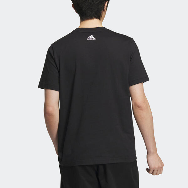 Футболка с графическим логотипом Футболка Adidas, черный — фото 3