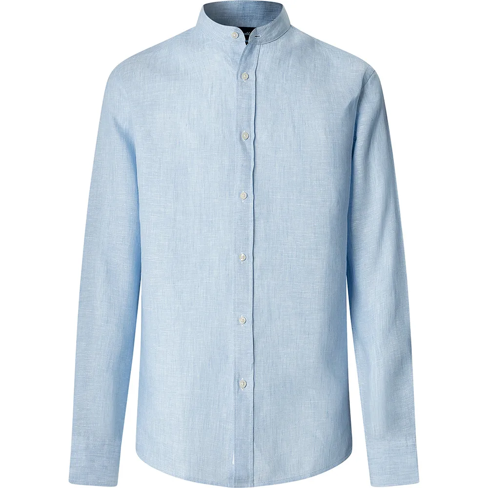 

Façonnable FM302247 Льняная рубашка с длинными рукавами, синий