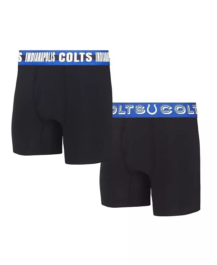 

Мужские трусы-боксеры Indianapolis Colts Gauge Knit, комплект из двух пар Concepts Sport