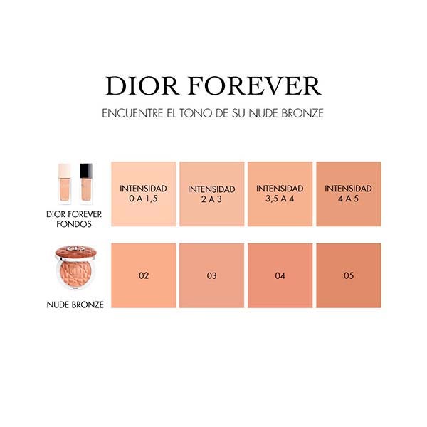 Бронзирующая пудра с естественным финишем DIOR Forever Nude Bronze Polvos, 05 Intense luminoso — фото 4