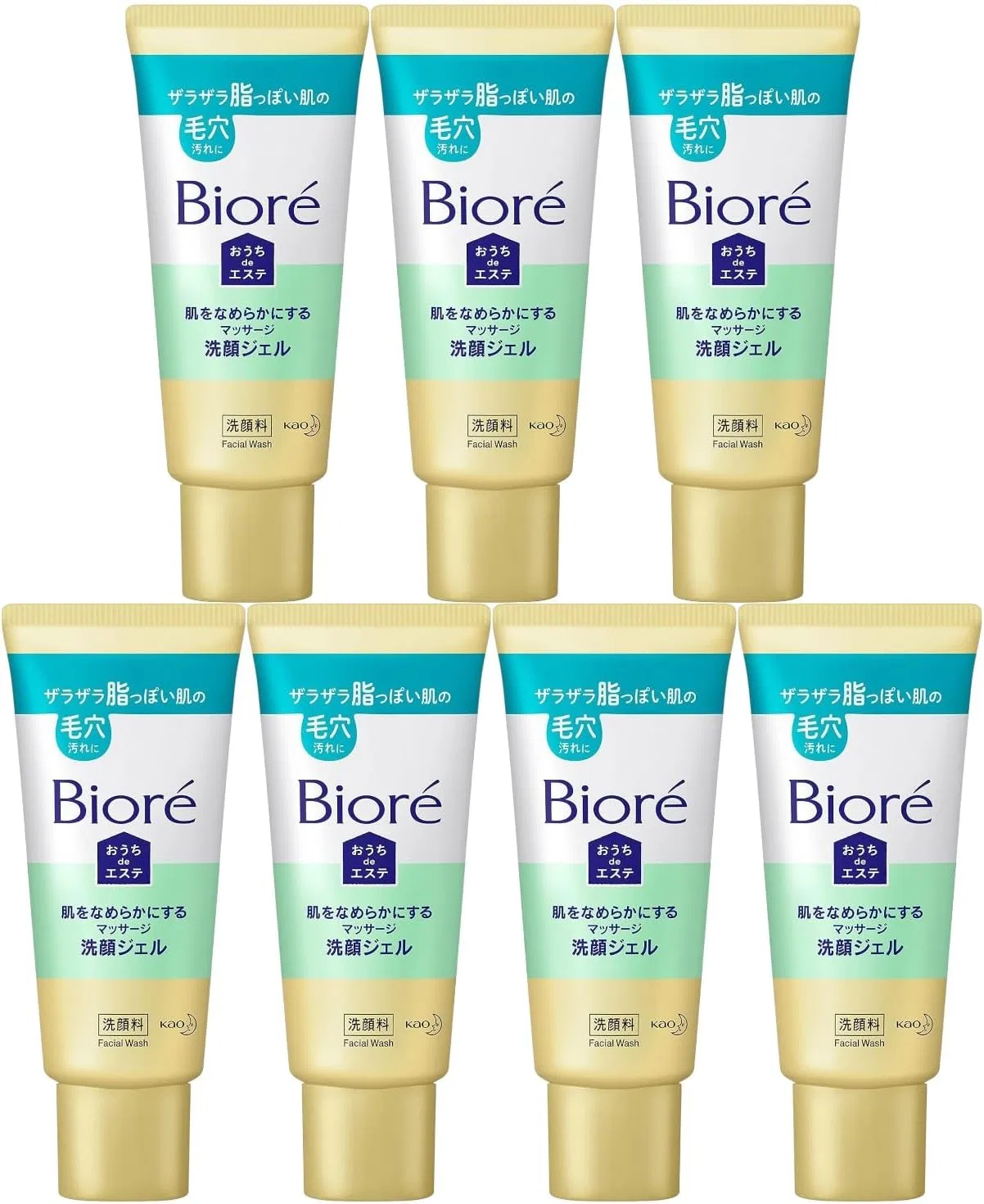 Набор Moruro — Biore Home Beauty Facial Wash Gel Smooth 60 мл, набор 7 шт