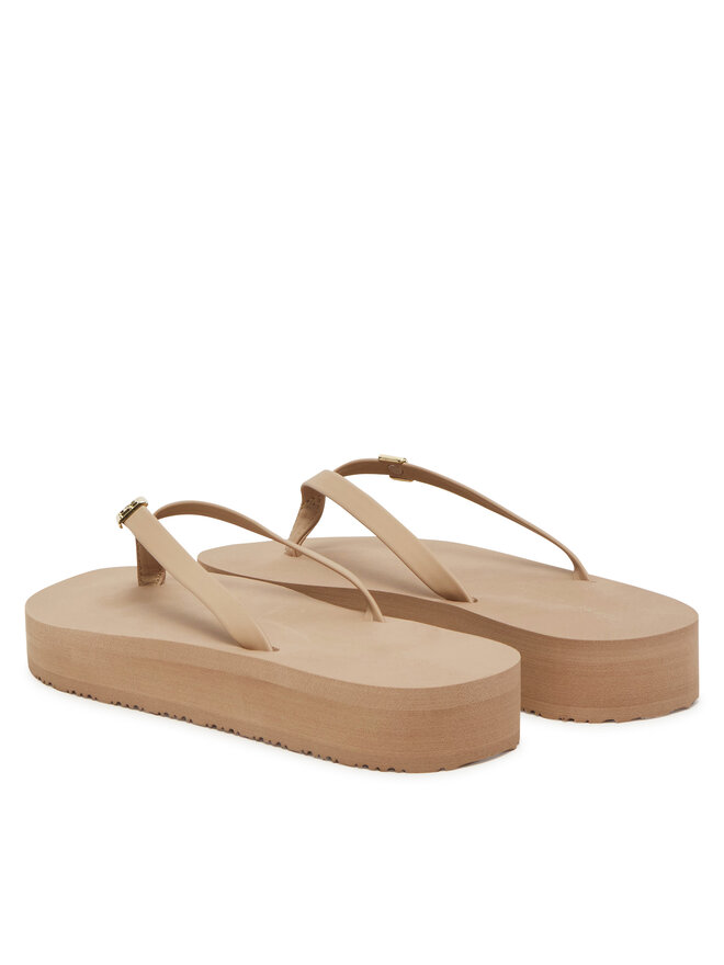 Шлепанцы Elevated Chic Beach Sandal Fw0Fw08523 Tommy Hilfiger, бежевый — фото 3