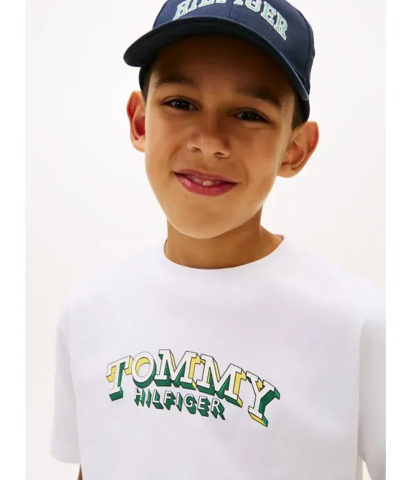 Футболка regular fit Tommy Hilfiger, белый — фото 4