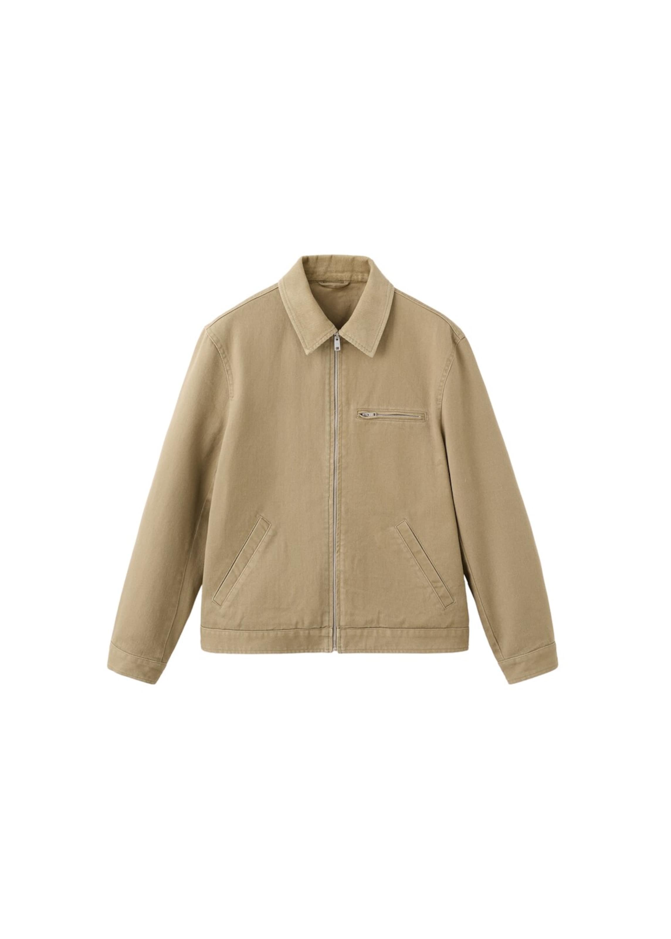 

MANGO MAN Межсезонная куртка 'Remy' в бежевом цвете