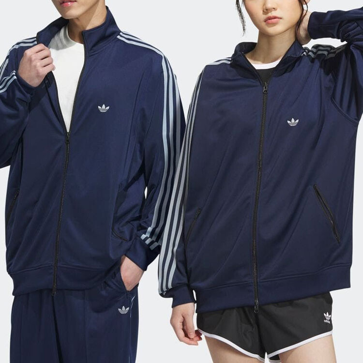 Спортивная куртка Adidas Track jacket (gender neutral), темно-синий/голубой — фото 3