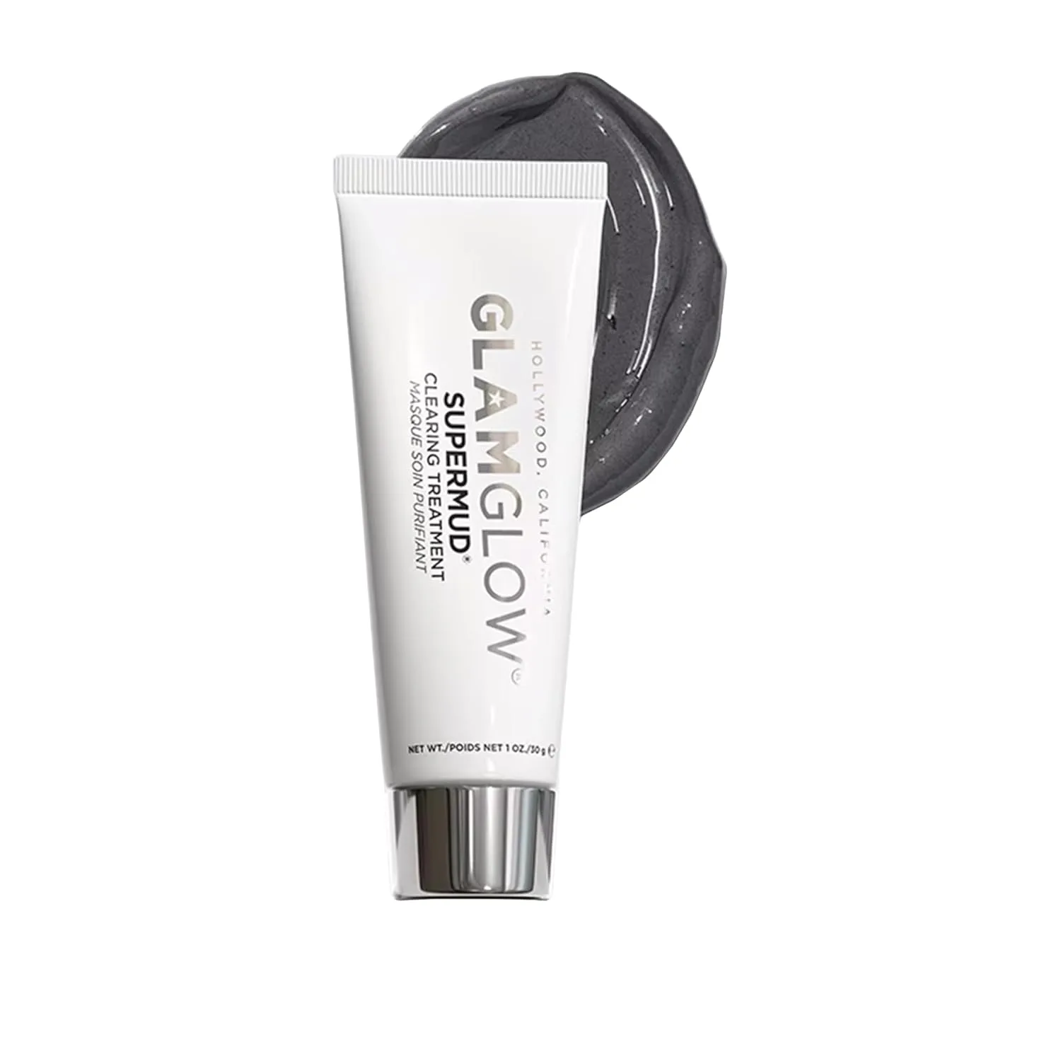 Маска для лица Glamglow — Очищающая SUPERMUD Instant Clearing Treatment | Очищающая для проблемной и жирной кожи, 28.35 г