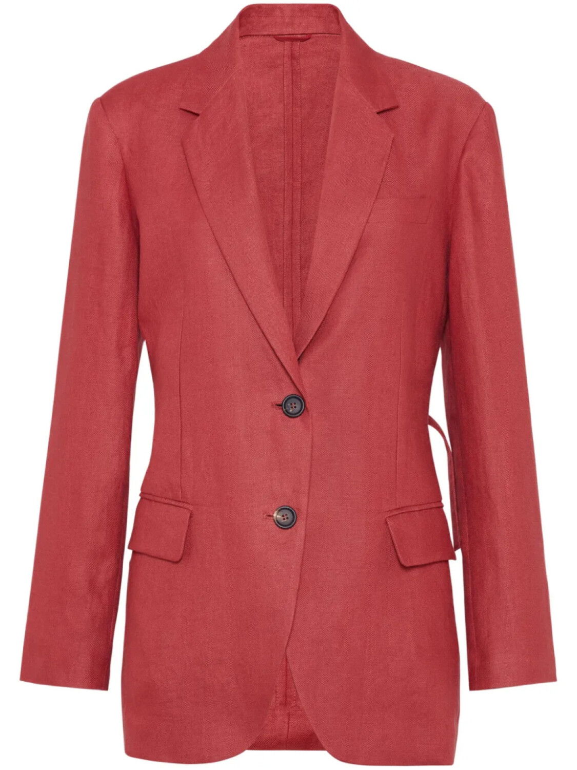 

Brunello Cucinelli габардиновый блейзер, красный