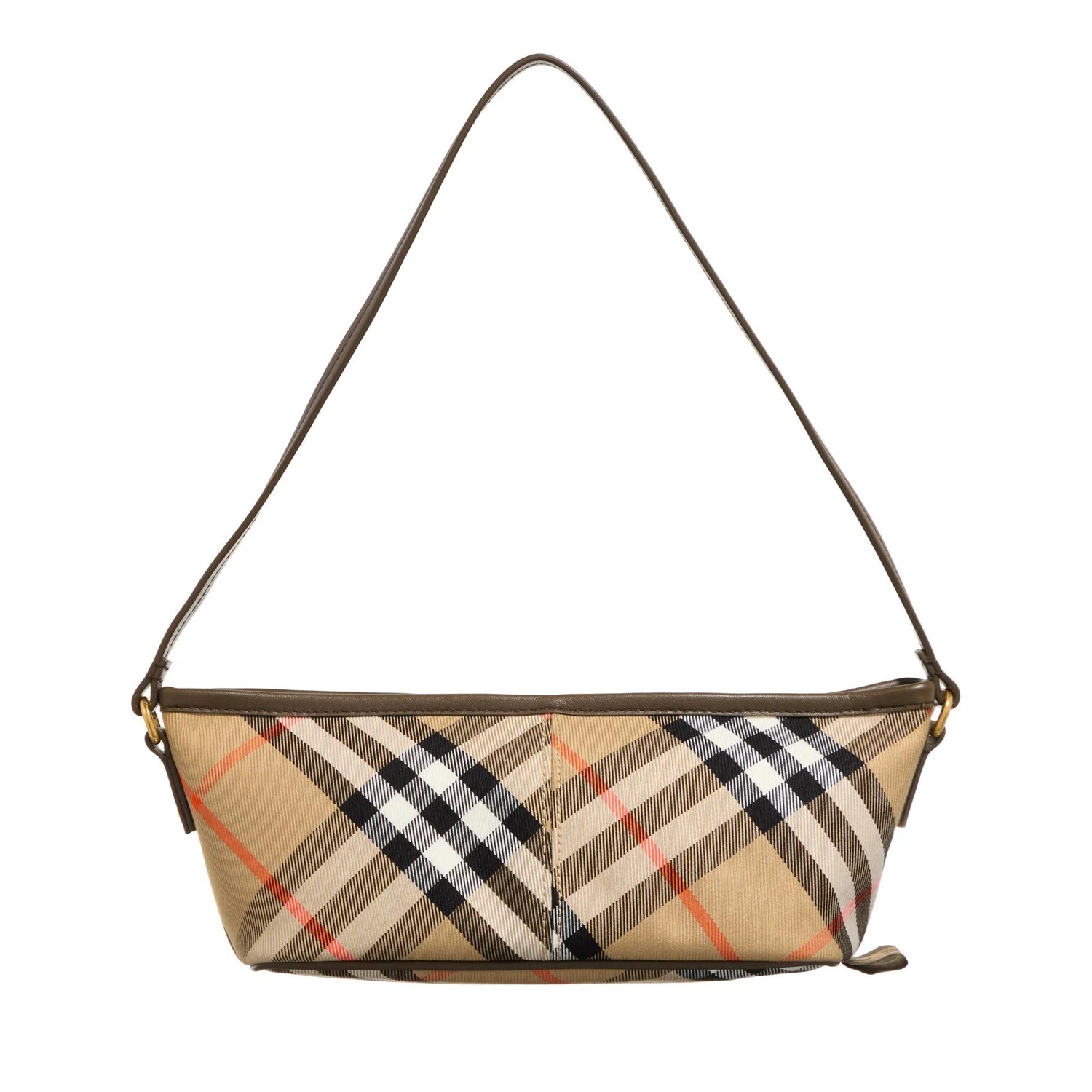 

Клатч essentials на молнии с песком Burberry, бежевый