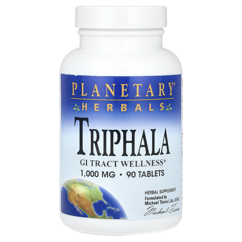 

Planetary Herbals, Трифала, 90 таблеток