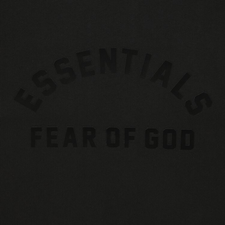 Футболка Fear of God Essentials Kids Short-Sleeve Tee, черный — фото 3