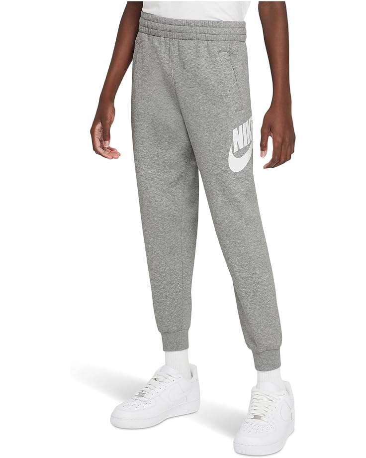 

Брюки Nike Kids Club Fleece Joggers, цвет Dark Grey Heather/Base Grey