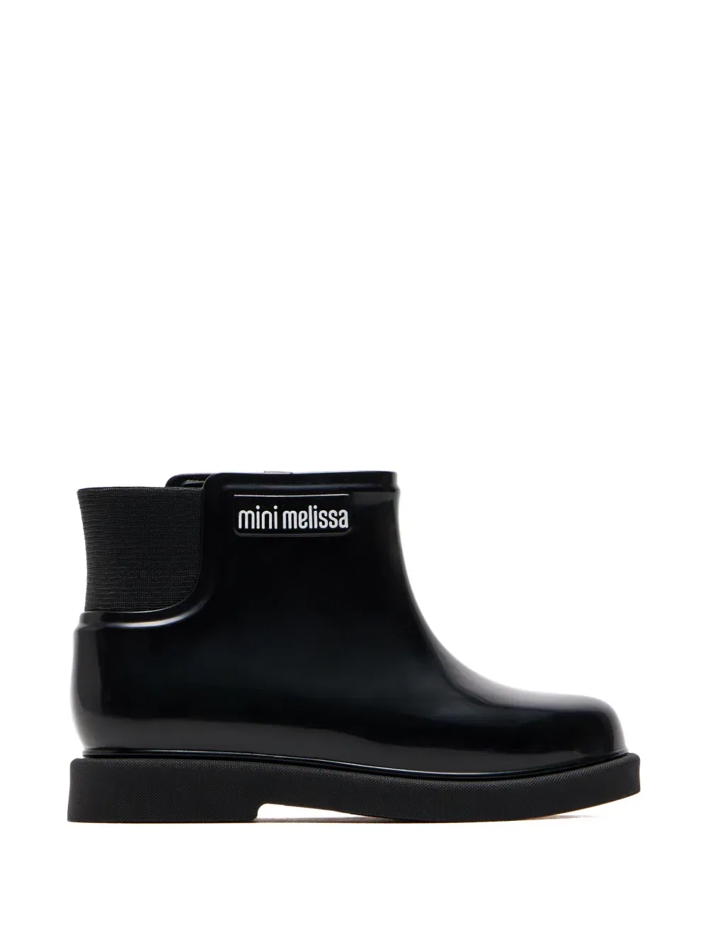 Сапоги с эластичными деталями Mini Melissa, черный — фото 2