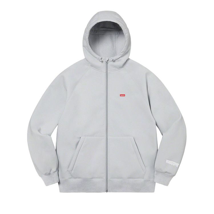 

Худи Supreme x WINDSTOPPER Zip Up Hooded Sweatshirt 'Light Grey'