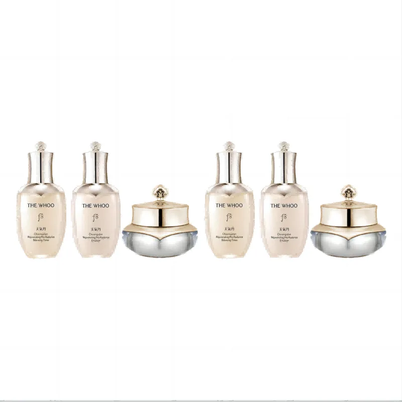 The History Of Whoo Набор пробников Weather Dan PRO Radiance Water Cream из 3 штук: увлажняющий, осветляющий, восстанавливающий, WeatherDan Pro Moisturizing Lotion Set of 3 *2