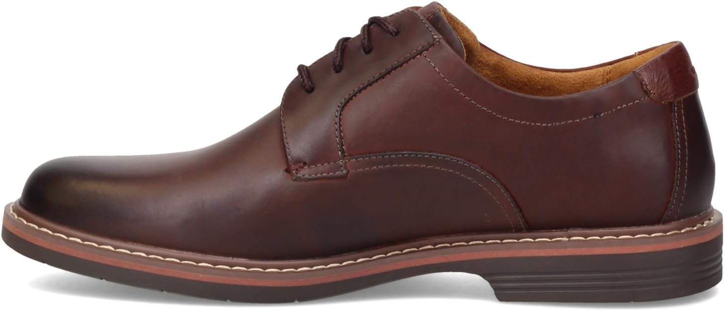 Мужские оксфорды Florsheim Norwalk с plain toe, коричневый — фото 4