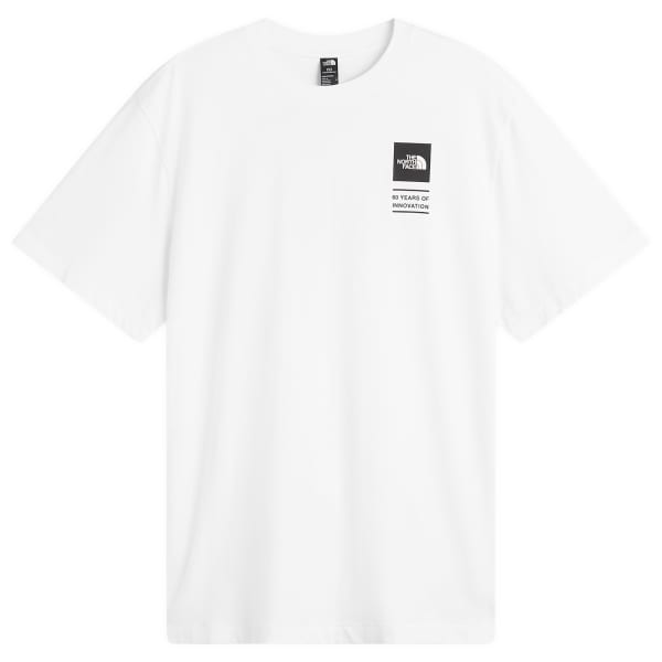 

Праздничная футболка свободного кроя The North Face, tnf белый