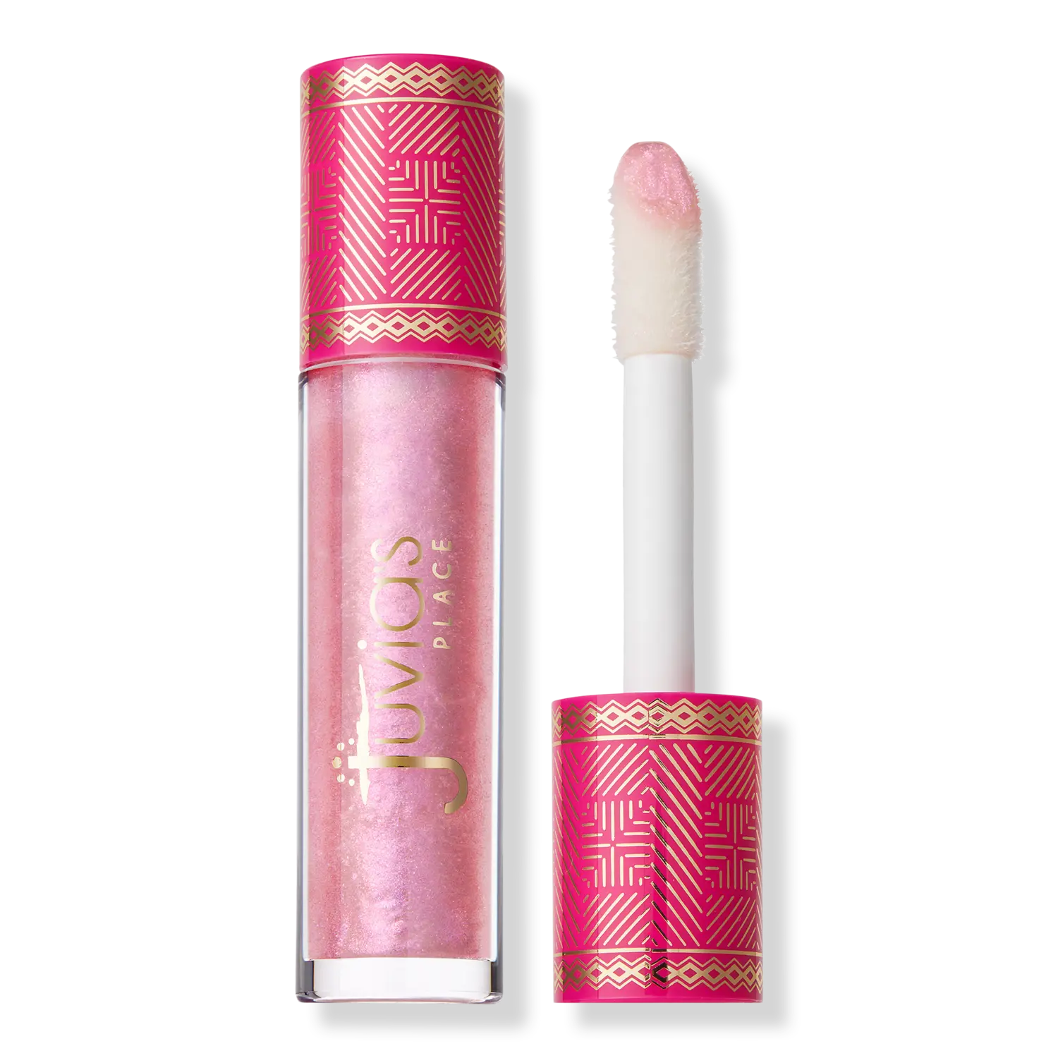 

Блеск для губ Glass Lip Glossy Juvia's Place, So Glazed (clear super high shine with pink shimmer)