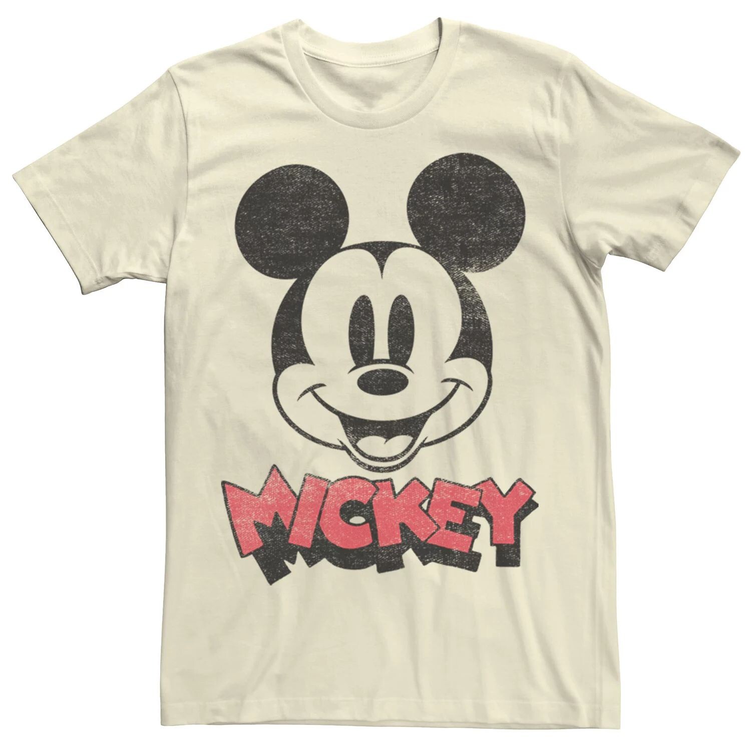 

Мужская футболка с логотипом Disney Mickey And Friends Mickey Big Face Licensed Character