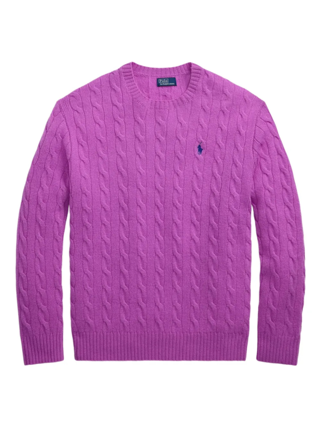 

Polo Ralph Lauren свитер фактурной вязки, фиолетовый