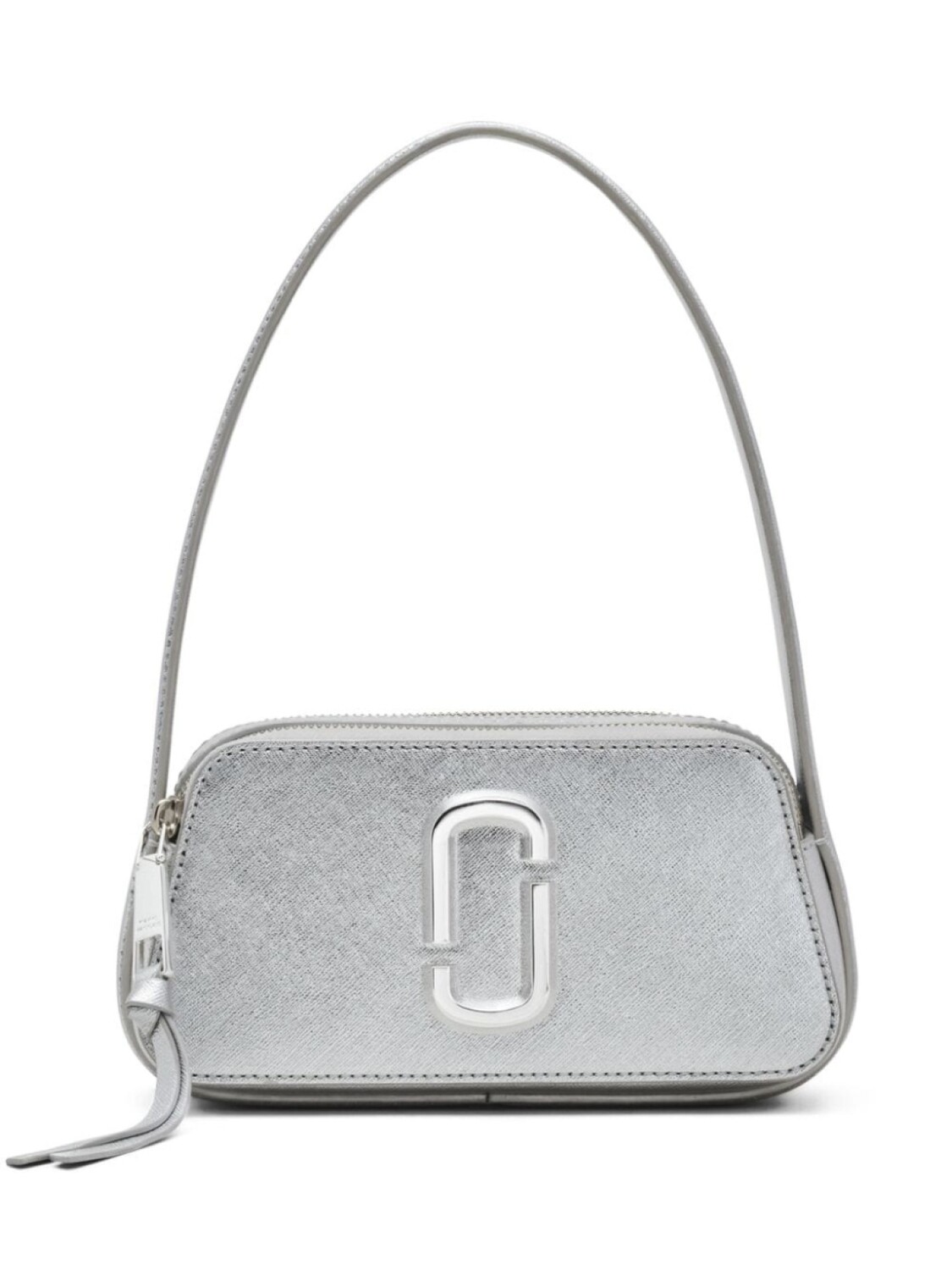 

Marc Jacobs сумка на плечо The Metallic Slingshot, серебристый