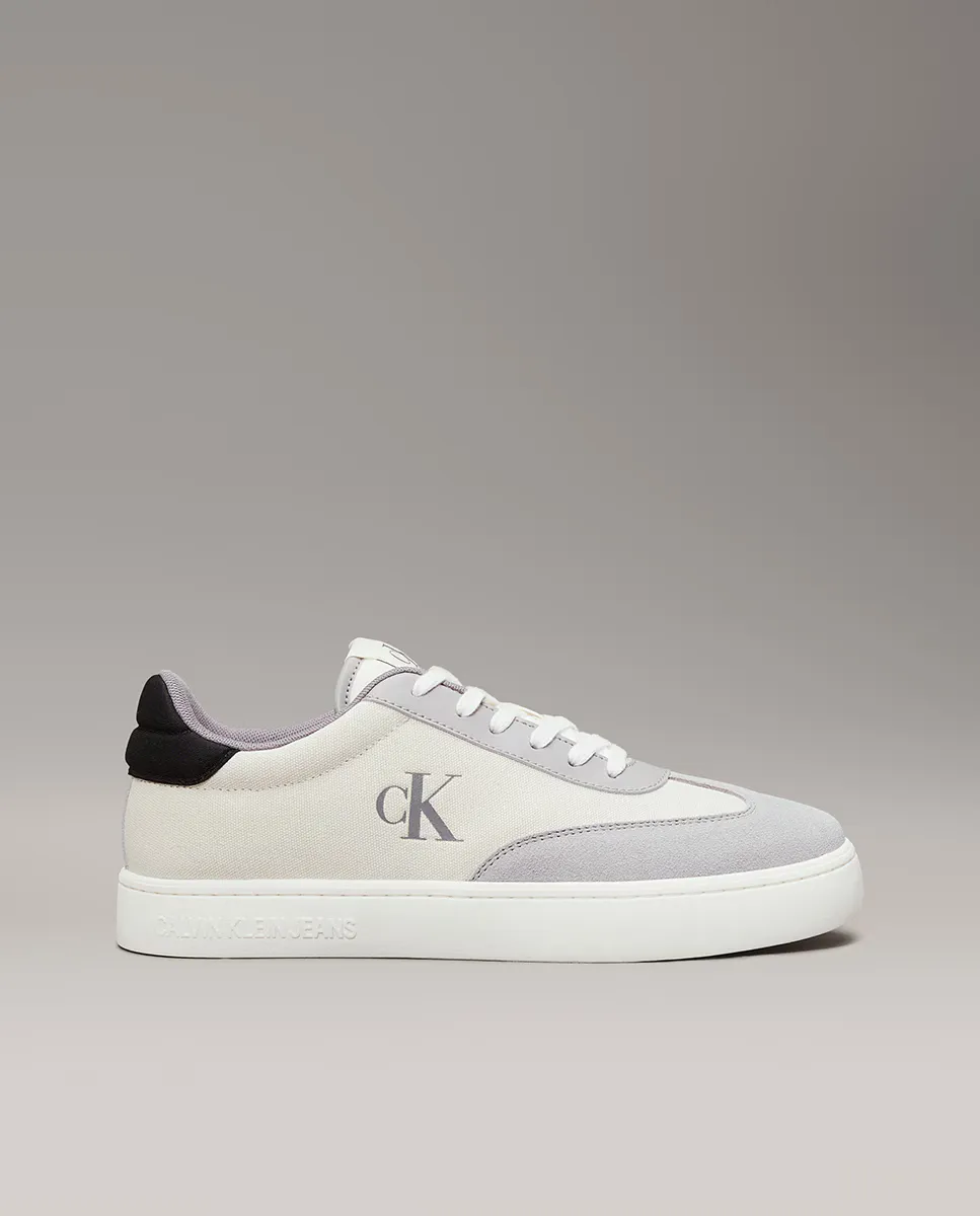 

Мужские парусиновые кроссовки в виде шлема Calvin Klein, цвет Blanco Hueso