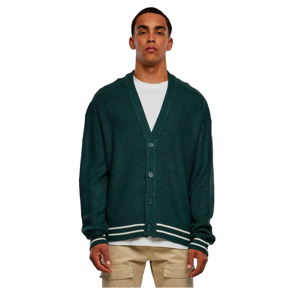 

Кардиган Urban Classics Sporty Box, зеленый