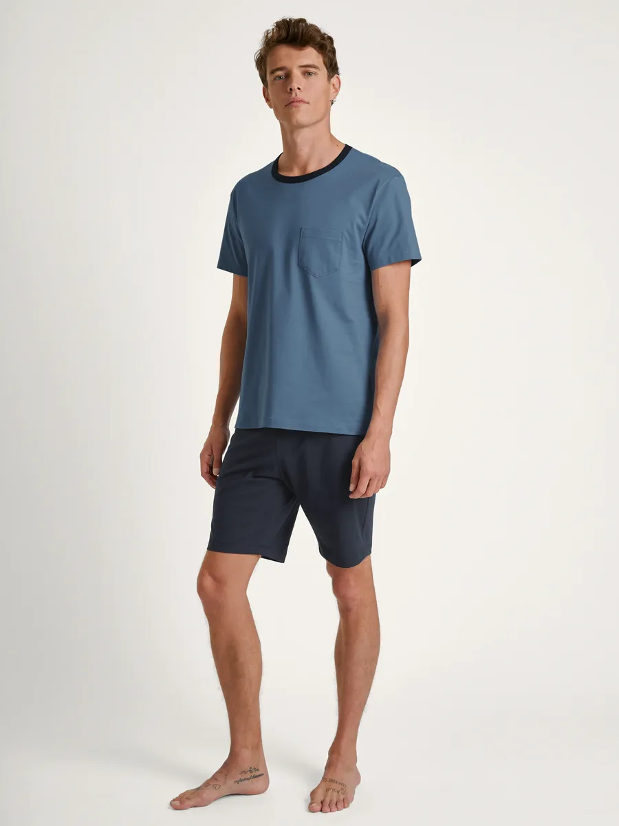 

CALIDA Shorty "Relax Essentials" (2 шт.), с небольшим нагрудным карманом, цвет Coronet Blue