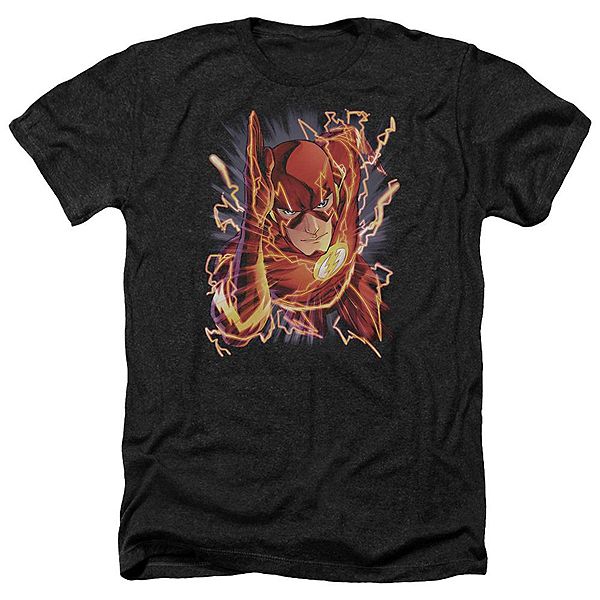 

Футболка adult heather с принтом justice league of america flash 1 Licensed Character