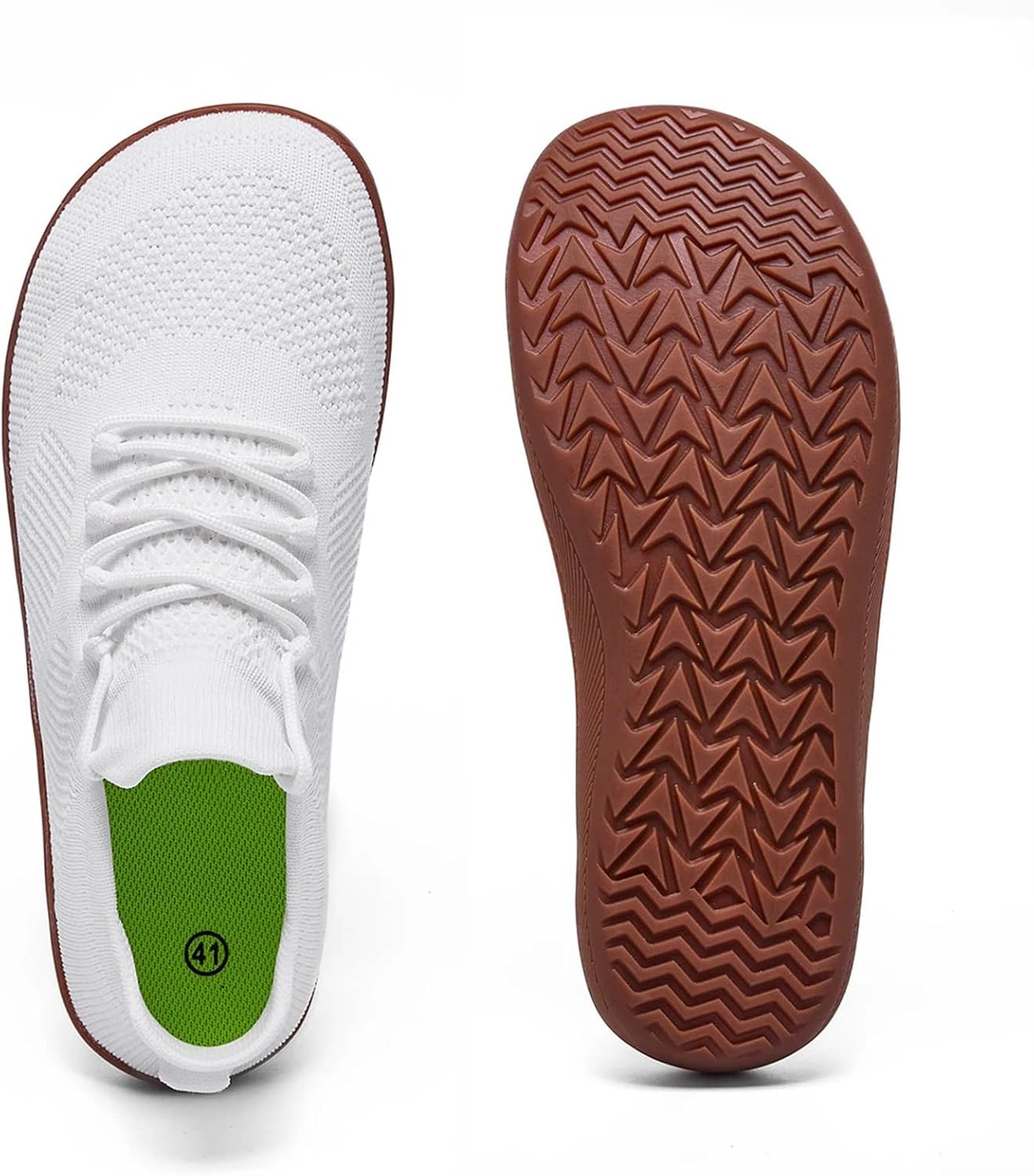 

Легкие беговые кроссовки для босоного бега, дышащие сетчатые спортивные туфли, широкий носок, противоскользящая резиновая подошва, черные Generic