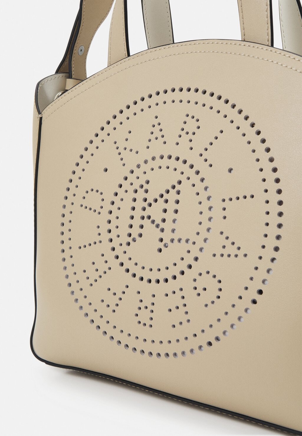 

Сумочка Circle Tote Perforated KARL LAGERFELD, песочный