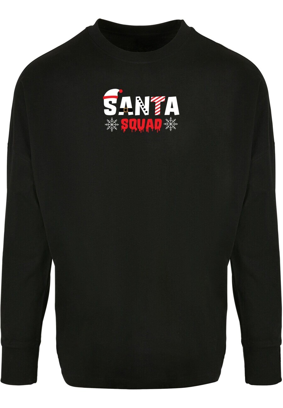 

Лонгслив Merchcode SANTA SQUAD, черный