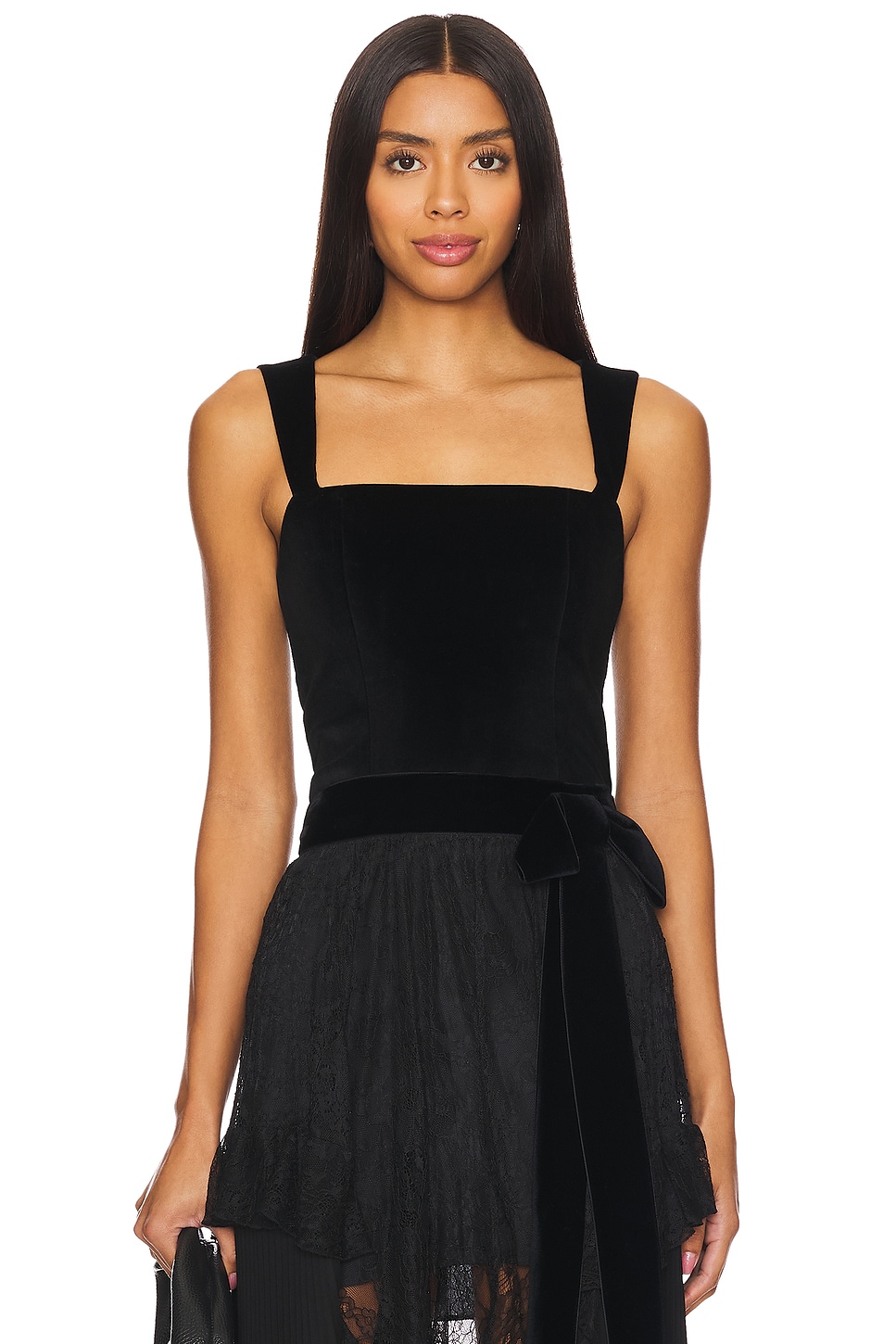 

Керия топ Alice + Olivia, черный