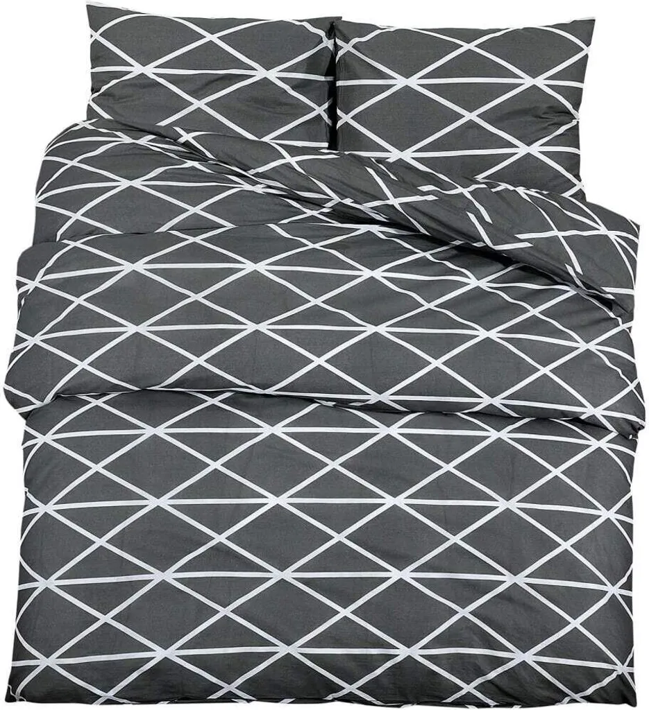 

Комплект постельного белья DKD HOME DECOR, серый