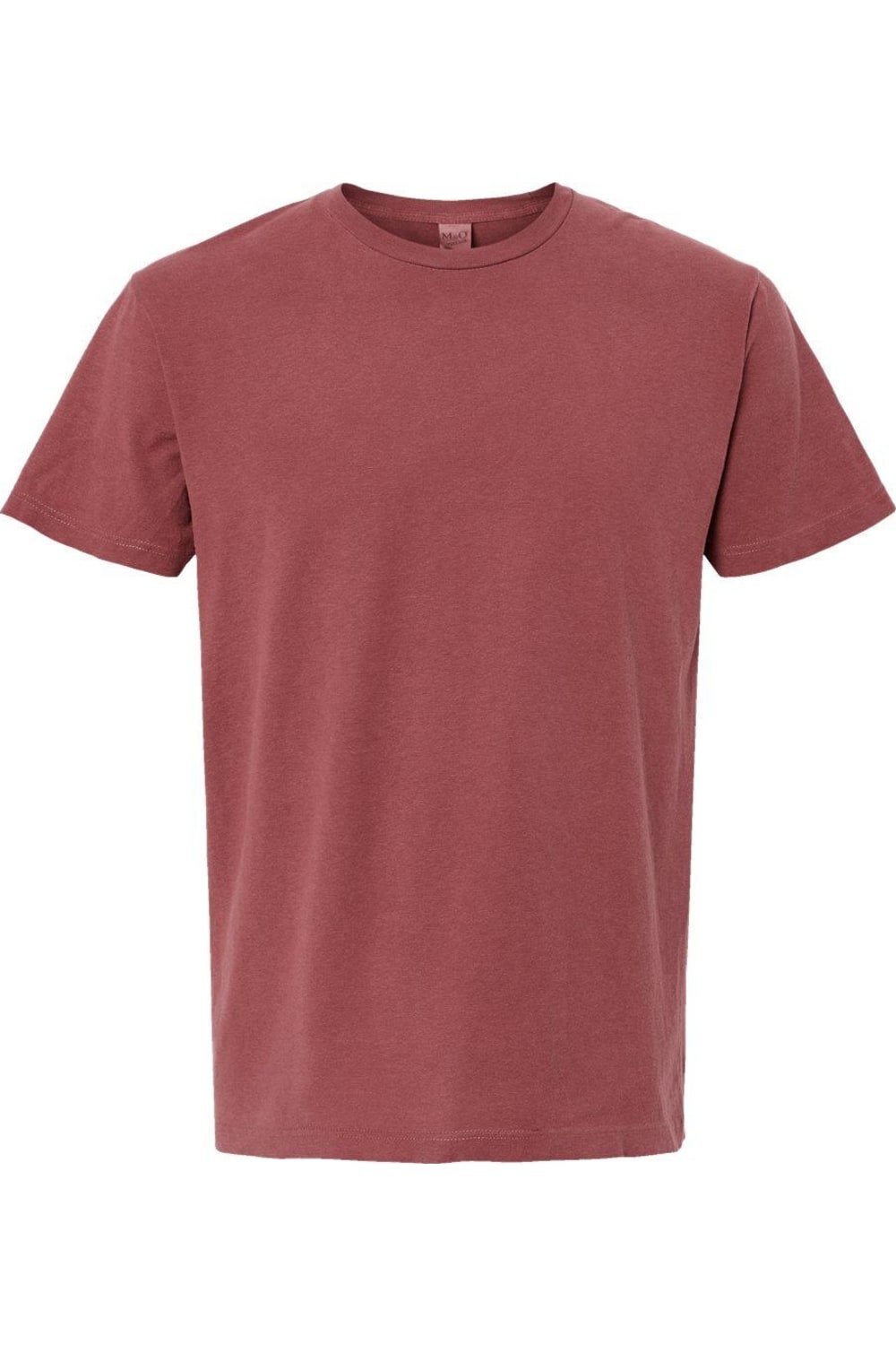 

Футболка унисекс винтажная M&O Garment-Dyed, цвет brick