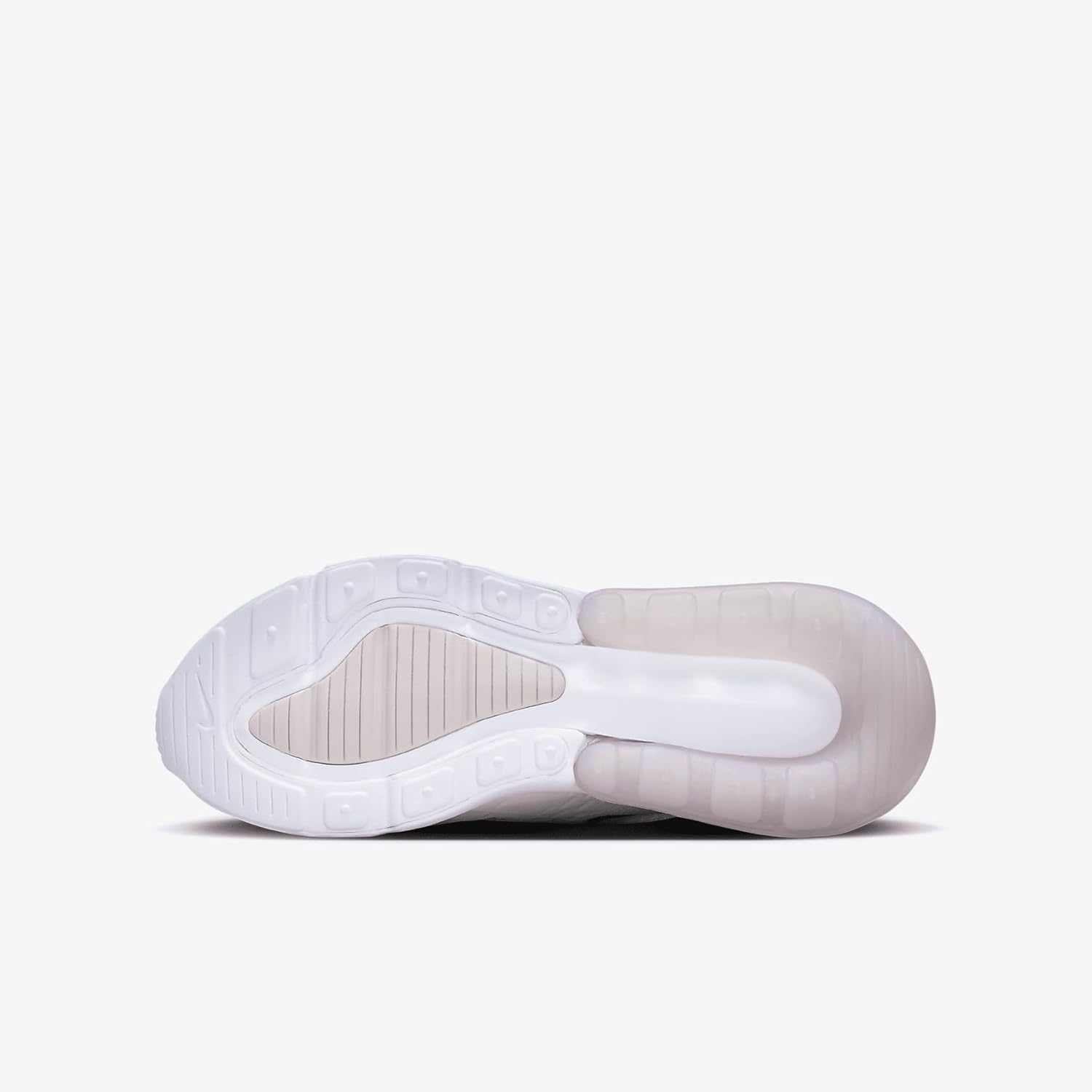 Кроссовки Nike Air Max 270 для детей, белый/фиолетовый/бордовый — фото 2
