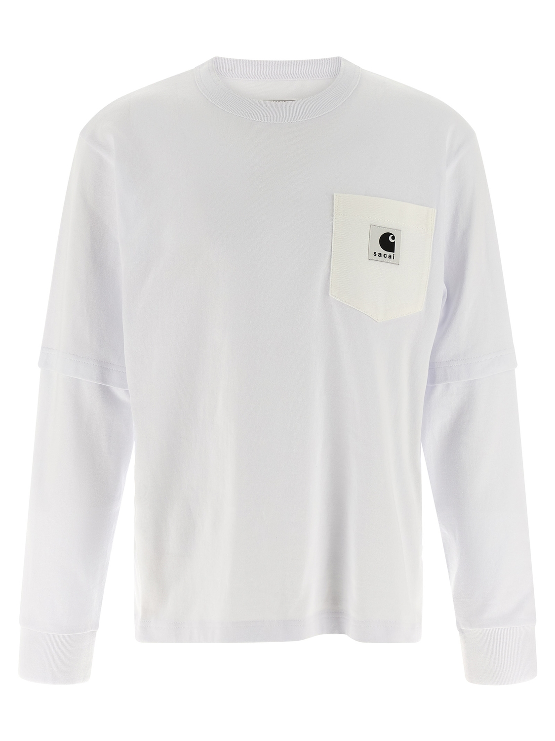 

Капсульная коллекция футболок Sacai x Carhartt Wip SACAI, белый