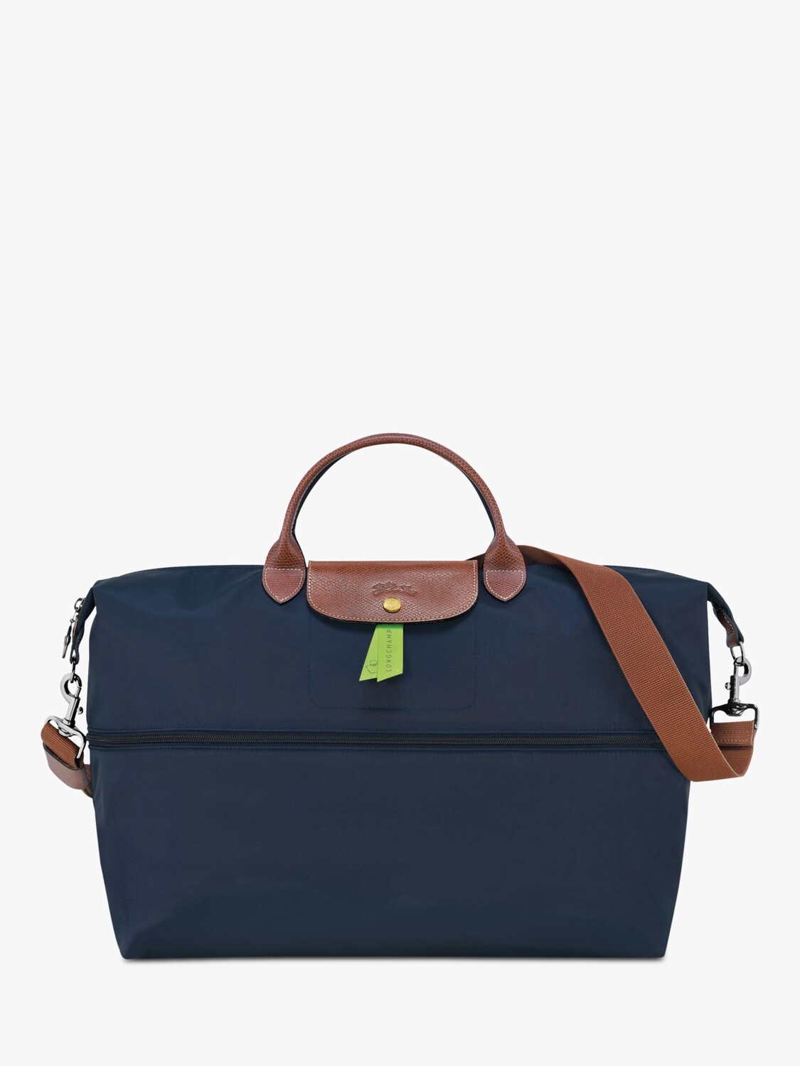 Оригинальная расширяемая дорожная сумка Le Pliage Longchamp, темно-синий — фото 4