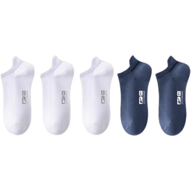 

Носки Unisex WARRIOR, 5 pack (3 белый+2 серый)