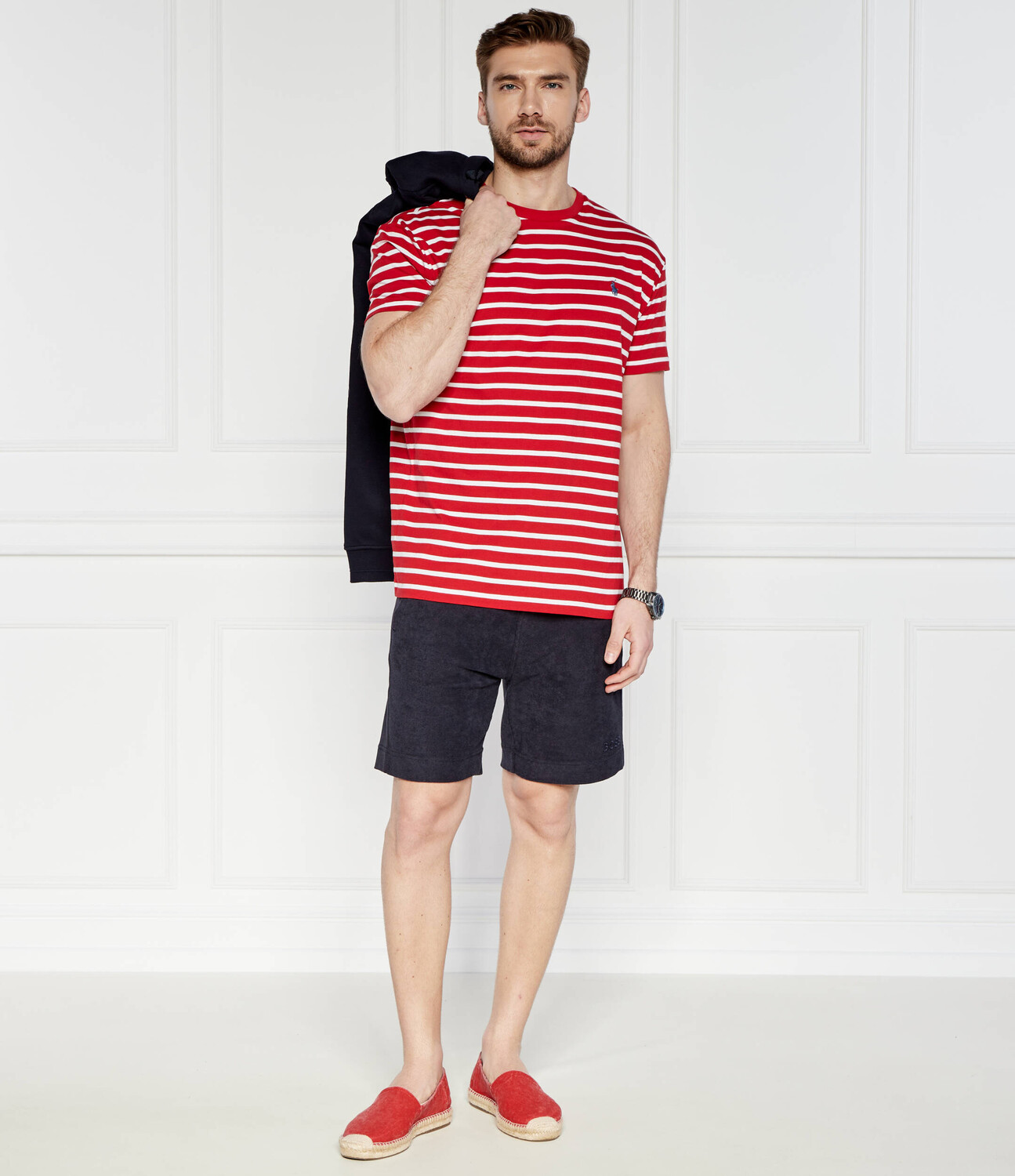 Футболка POLO RALPH LAUREN Casual fit, красный — фото 2