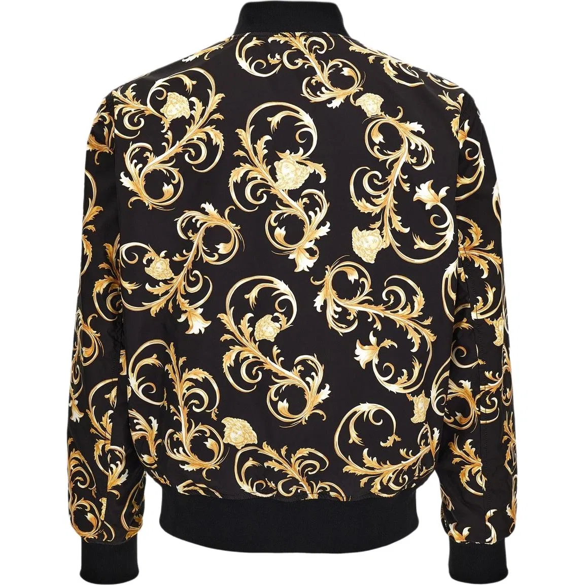 Бейсбольная куртка Versace SS26 черная — фото 3