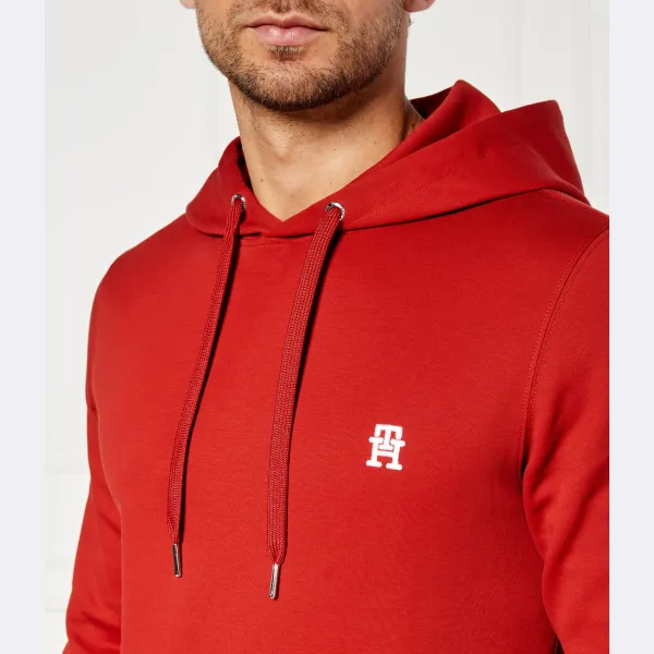 Толстовка обычного кроя Tommy Hilfiger, бургунди — фото 3