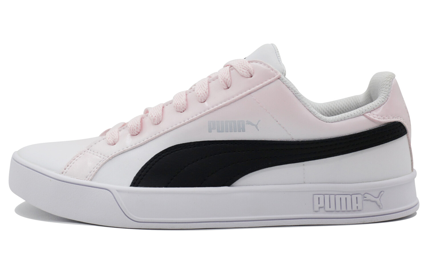 

Кроссовки Puma Smash Vulc Skateboarding Shoes Unisex Low-top Black/Pink, розовый