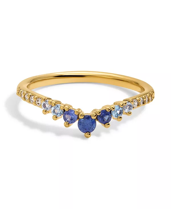 

Кольцо с искусственным кубическим цирконием Girls Crew, december