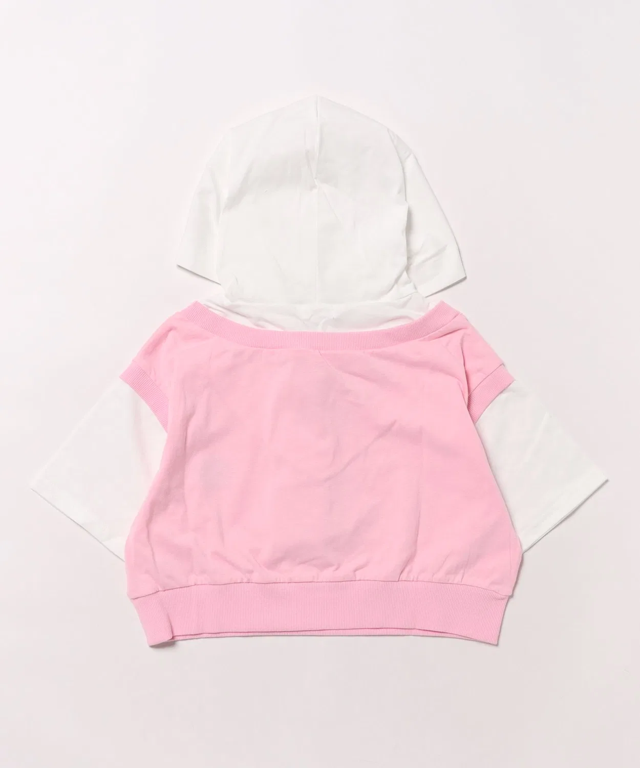 Парка короткая с галстуком BABYDOLL, полуторный состав, бирюзовый — фото 3