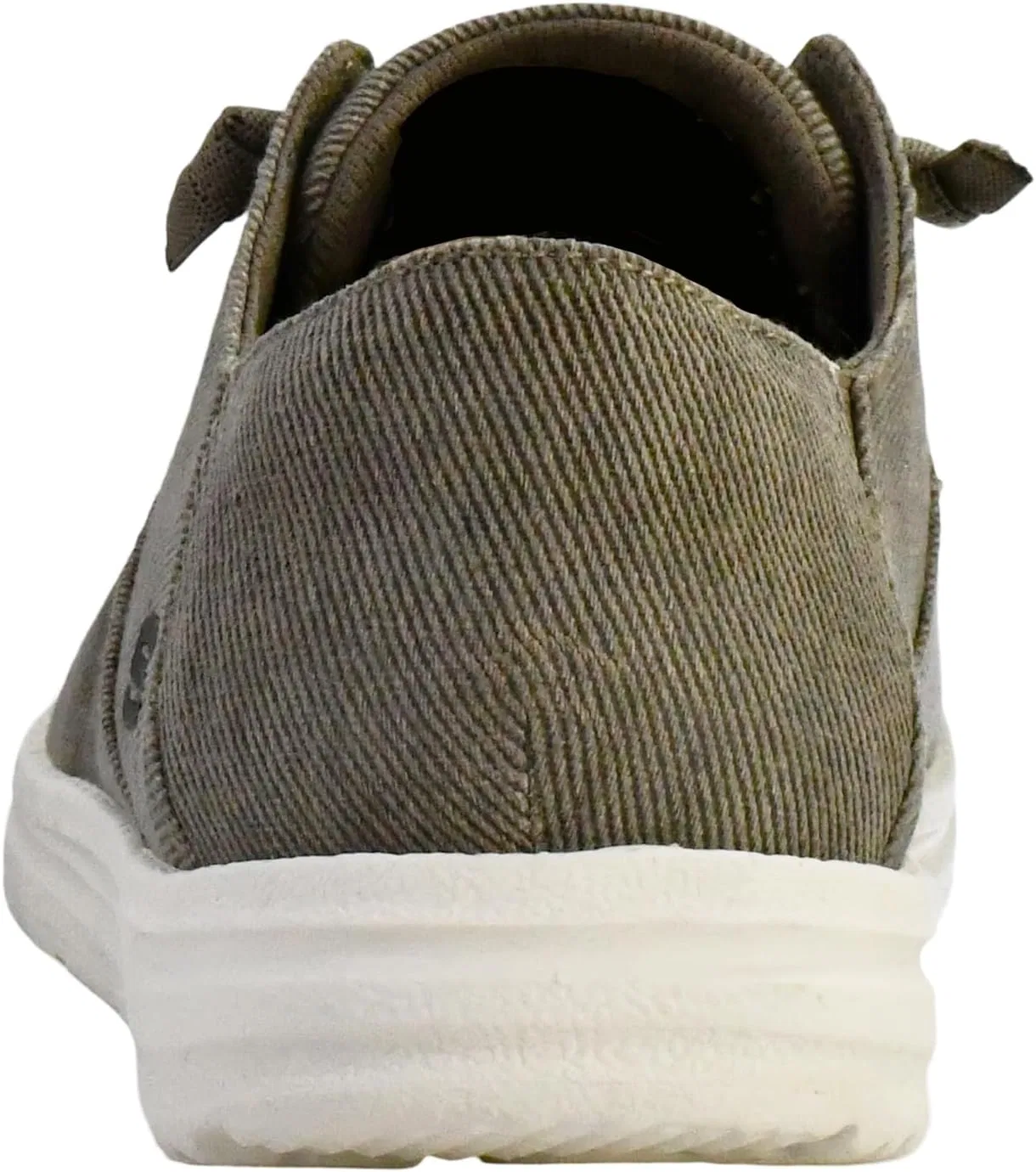 Мужские парусиновые мокасины без шнуровки Skechers Melson Raymon, Taupe — фото 3